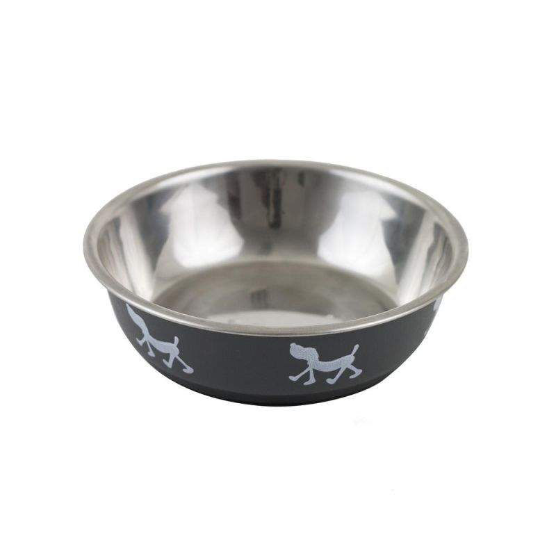 Akinu miska nerez/plast protiskluzová 400 ml