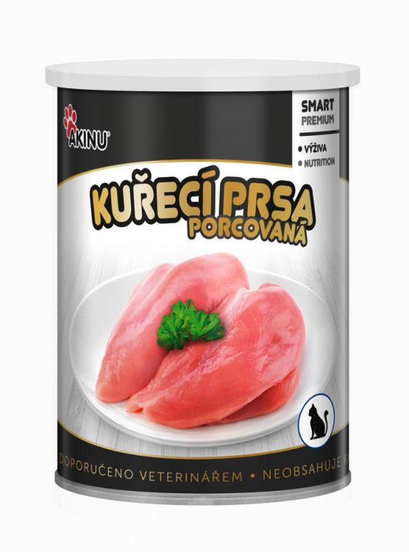 Akinu PREMIUM Kuřecí prsa 400g pro kočky