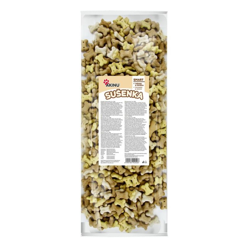 Akinu Sušenky kostičky 2,2 cm 1 kg