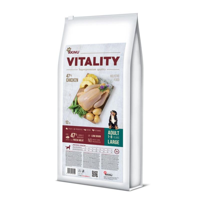 Akinu VITALITY dog adult large chicken 12kg