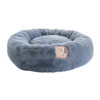 Akinu ČESKÝ LES plyšový donut L 75cm, tm. šedá