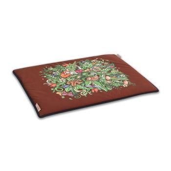 Akinu ČESKÝ LES podložka Z LESA A KAPRADÍ vel. M 86x56 cm hříbková hnědá