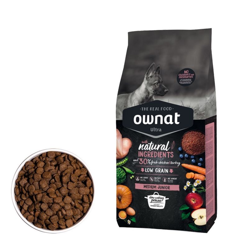 OWNAT ULTRA DOG Medium Junior 14kg