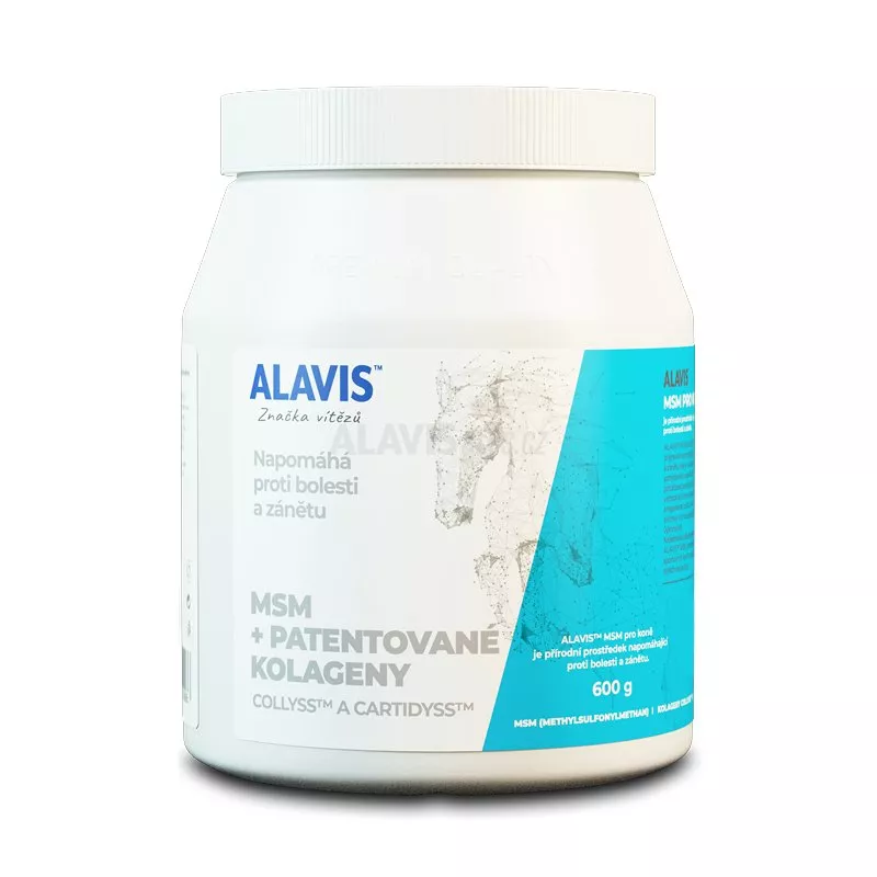 ALAVIS™ MSM pro koně, 600 g