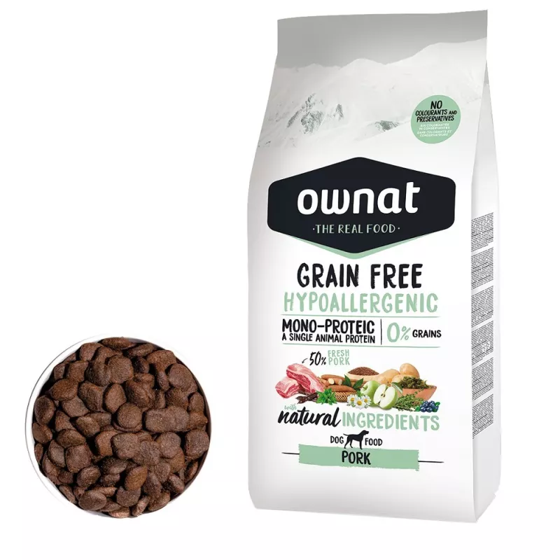 OWNAT GF HYPOALLERGENIC DOG Pork 12kg